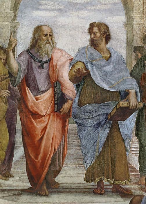 classical robed figures