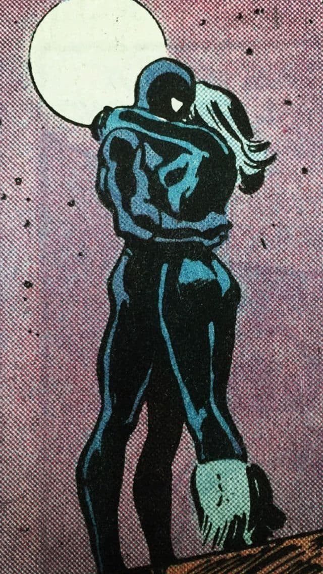 glowing muscular figure