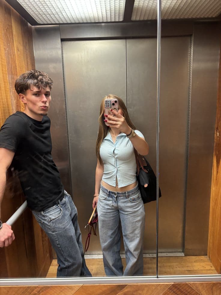 couple standing together