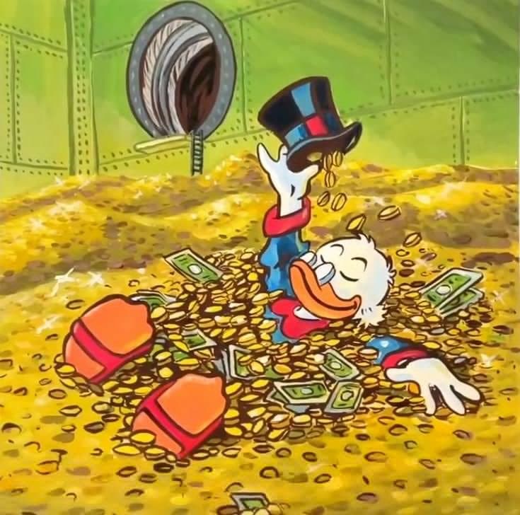 scrooge mcduck gold