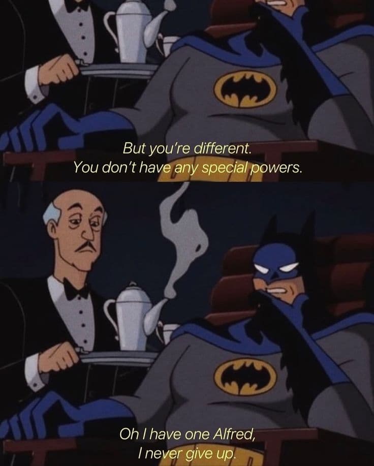 Batman comic panel