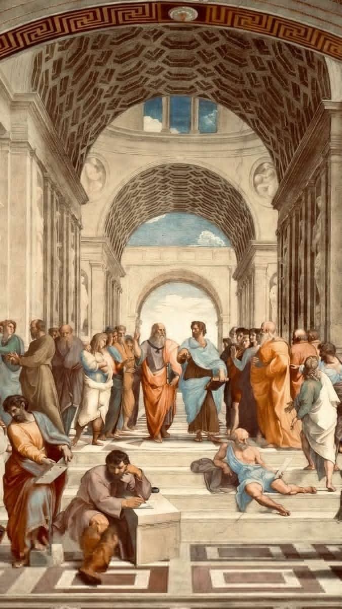 School of Athens crowd