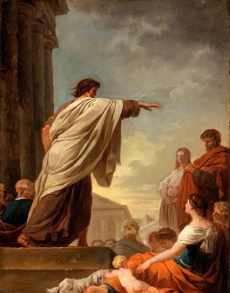 religious classical scene
