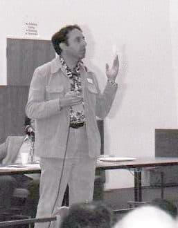 Portrait of psychologist Daryl Bem, whose self-perception theory explains the foot-in-the-door effect